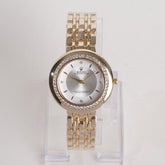 Women Chain Wrist Watch Golden With White Dial R